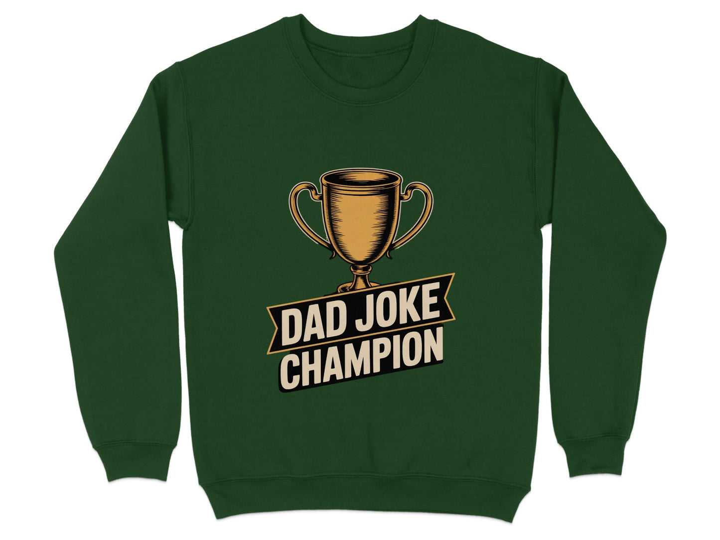 Dad Joke Champion Trophy Print Sweatshirt product type