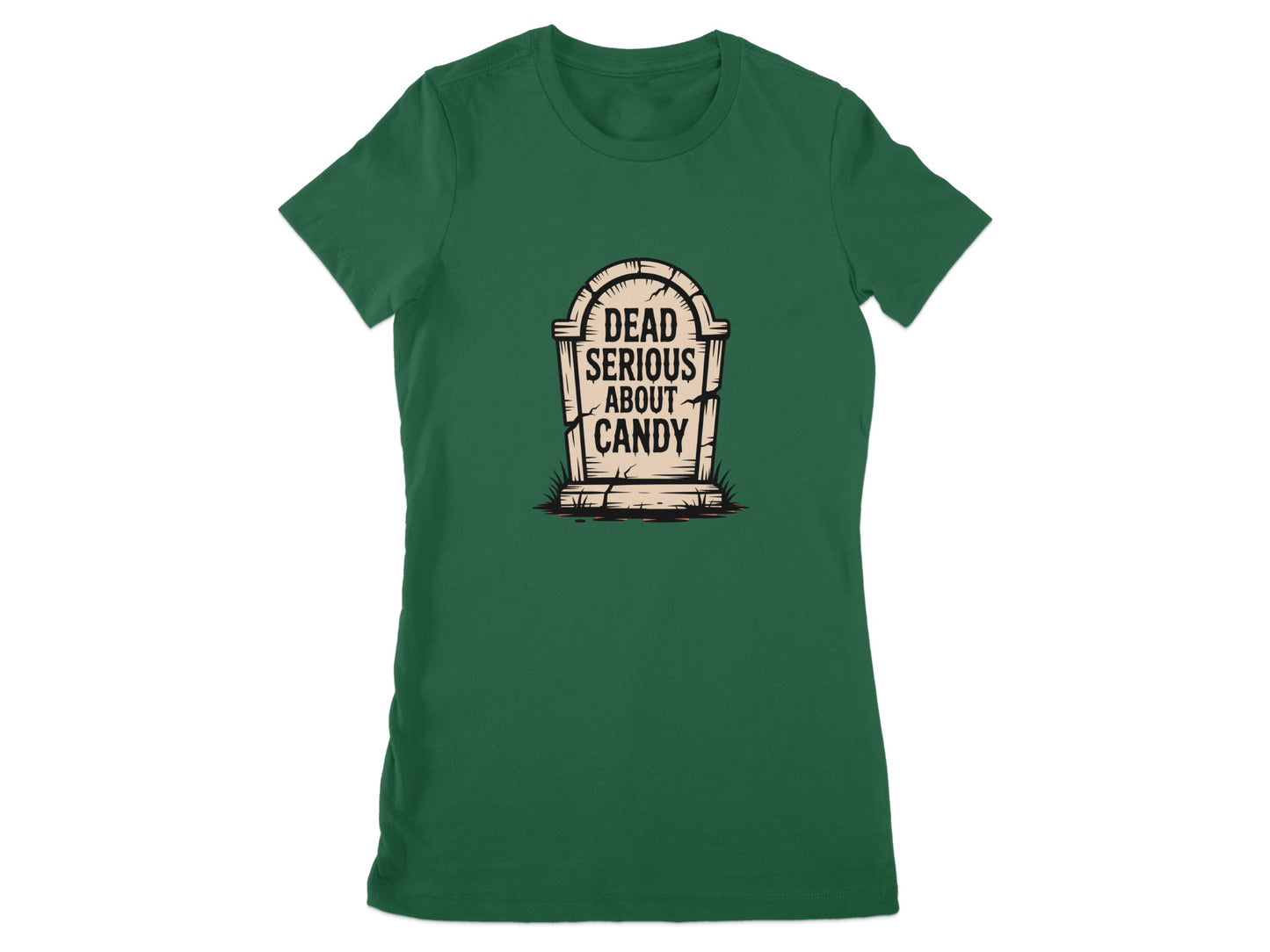 Dead Serious About Candy Tombstone T-shirt product type
