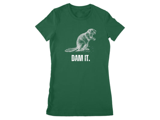 Dam It Beaver Graphic T-shirt casual wear product type