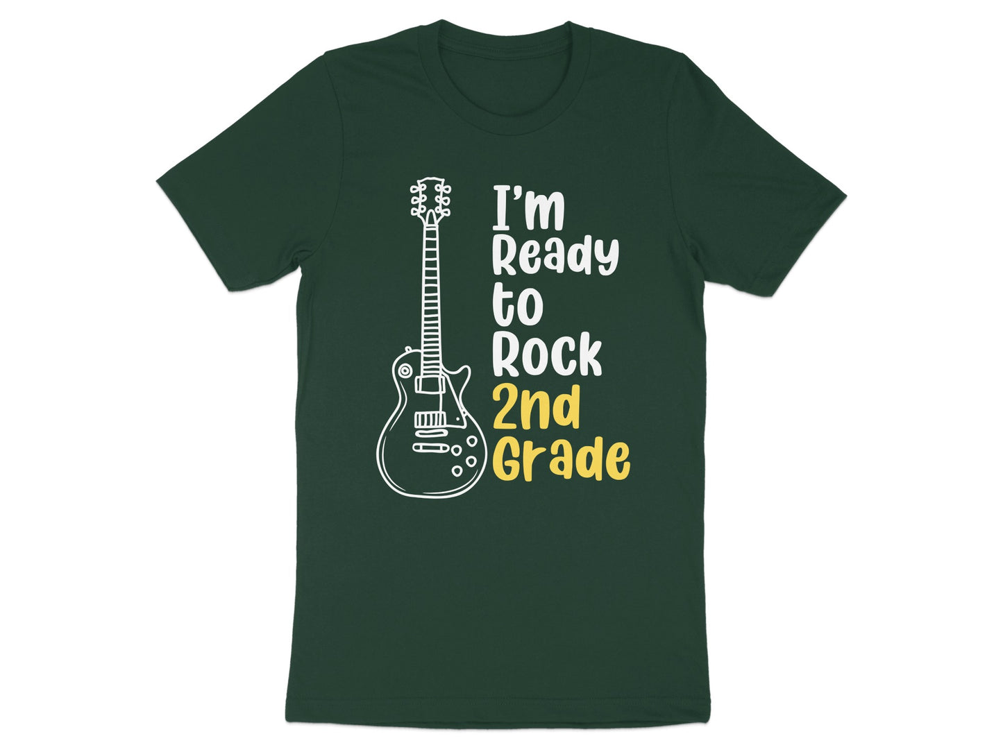 I'm Ready to Rock 2nd Grade Guitar Shirt product type