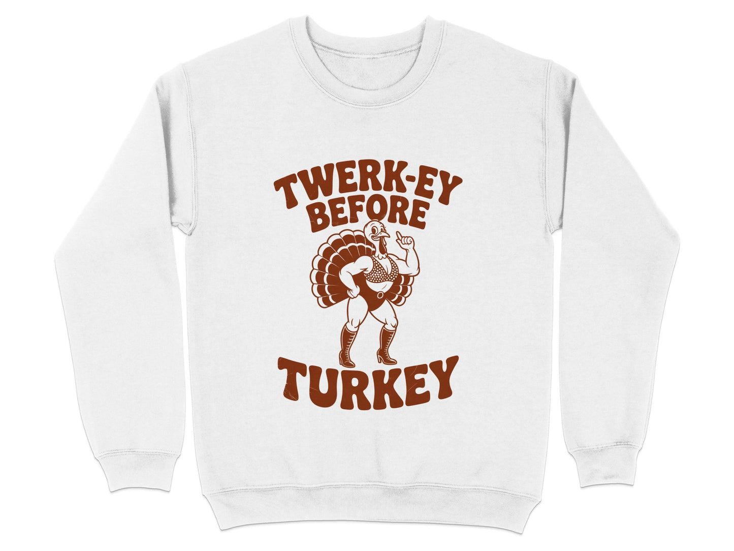 Twerking Turkey Sweatshirt Fun Thanksgiving Holiday product