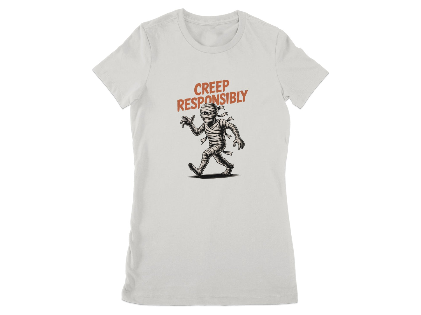 Creep Responsibly Halloween Graphic T-Shirt product