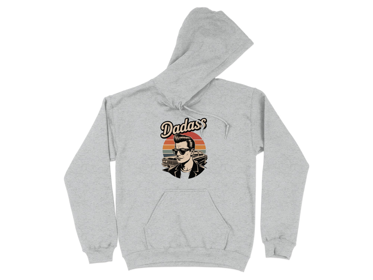 Stylish Dadass Vintage Design Hoodie product
