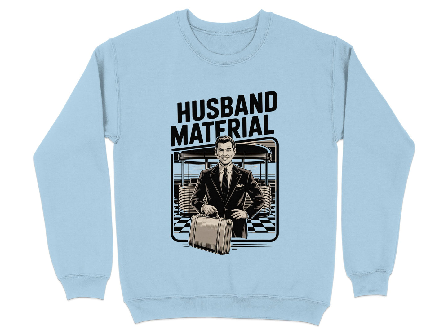 Husband Material Graphic Print Cool Sweatshirt product type