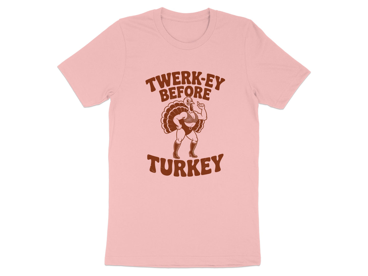 Twerk-Ey Before Turkey Funny Graphic Tee Shirt product type
