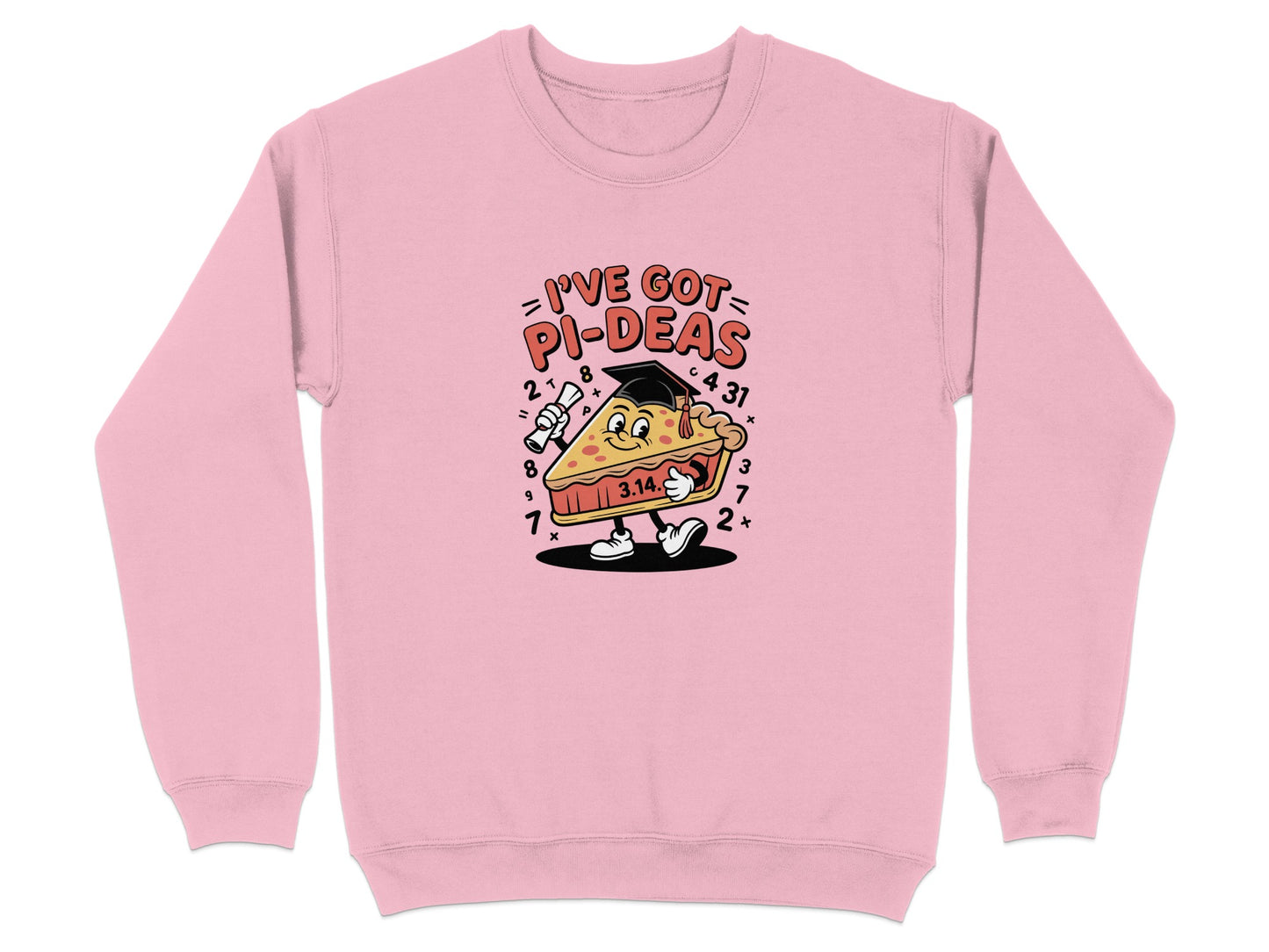 I've Got Pi-Deas Fun Graphic Long Sleeve product type