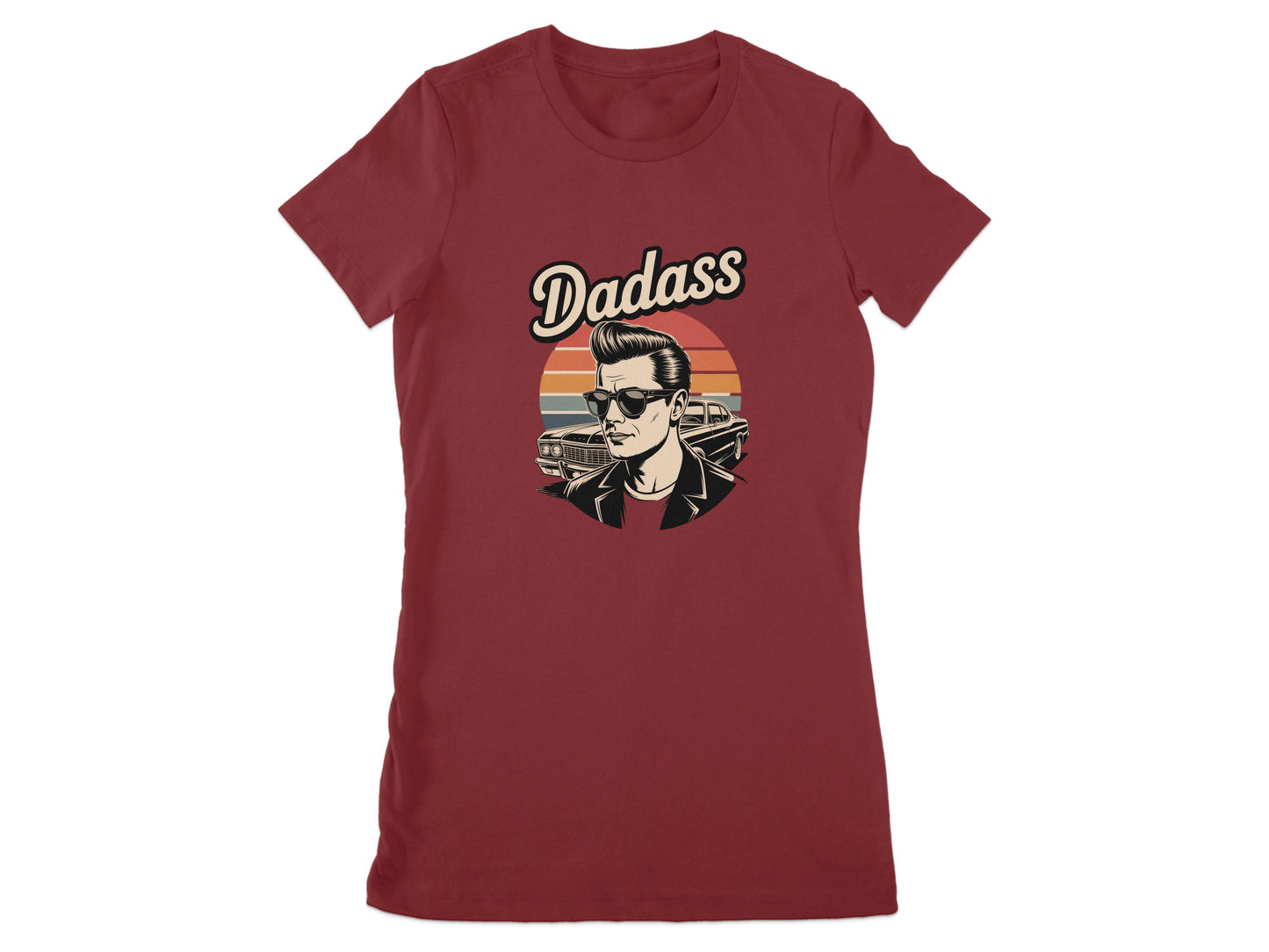 Dadass Retro Sunglasses Graphic Tee Casual Product