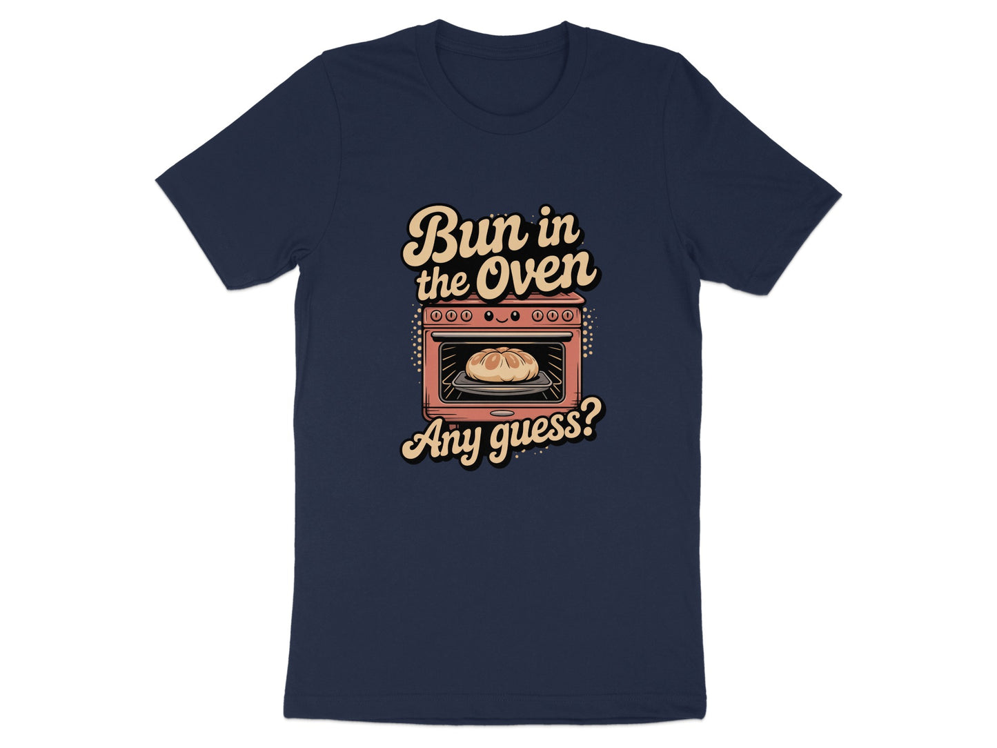Bun in the Oven Any Guess Printed T-shirt product