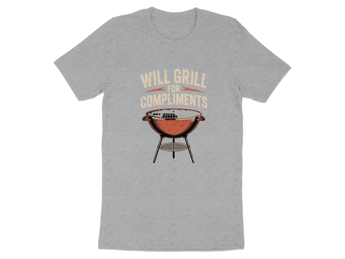 Will Grill For Compliments Graphic T-Shirt product type