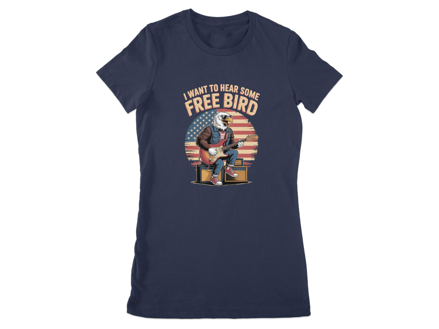 I Want To Hear Some Free Bird Graphic Tee Shirt product