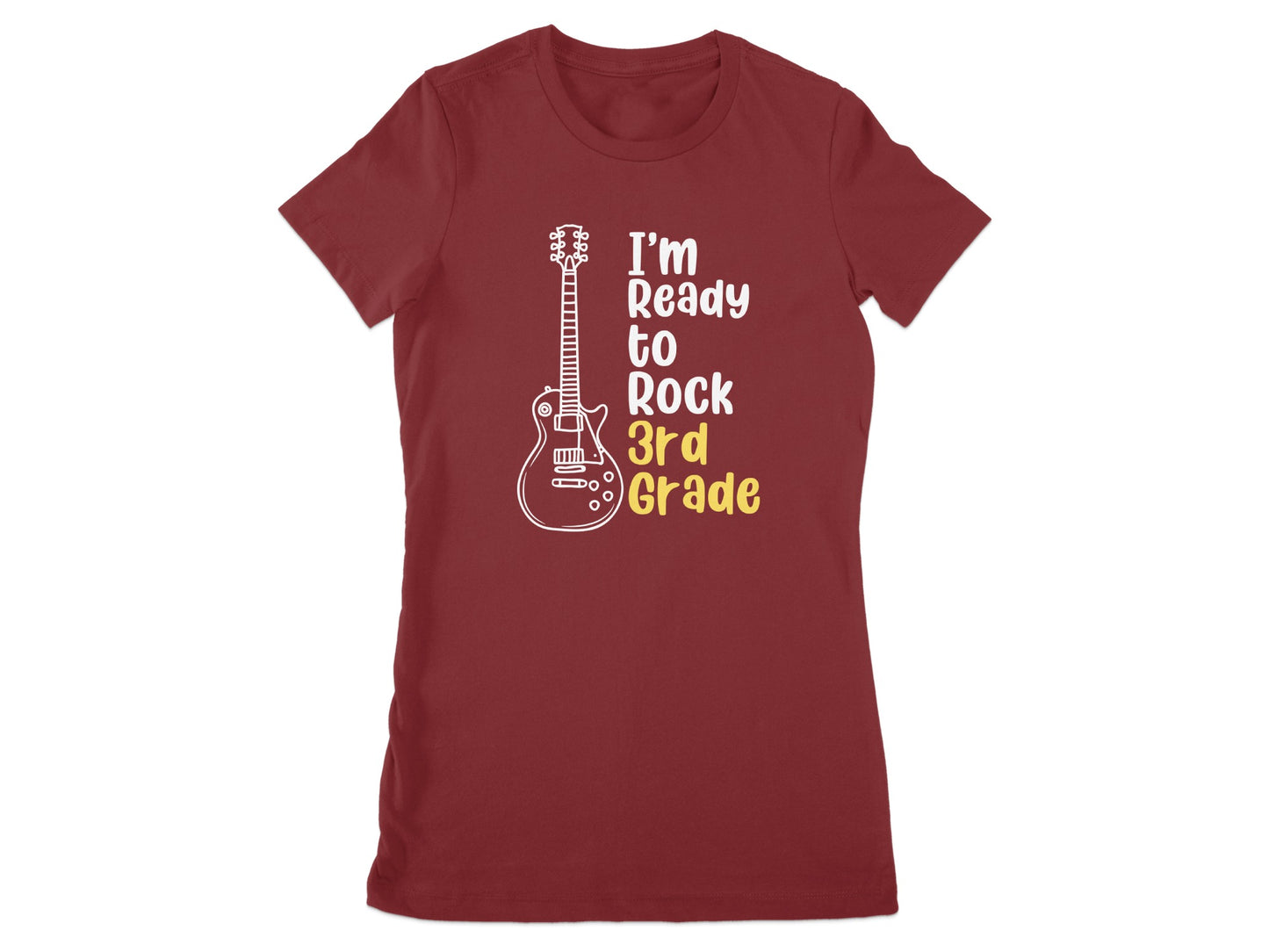 I'm Ready to Rock 3rd Grade Graphic T-shirt product