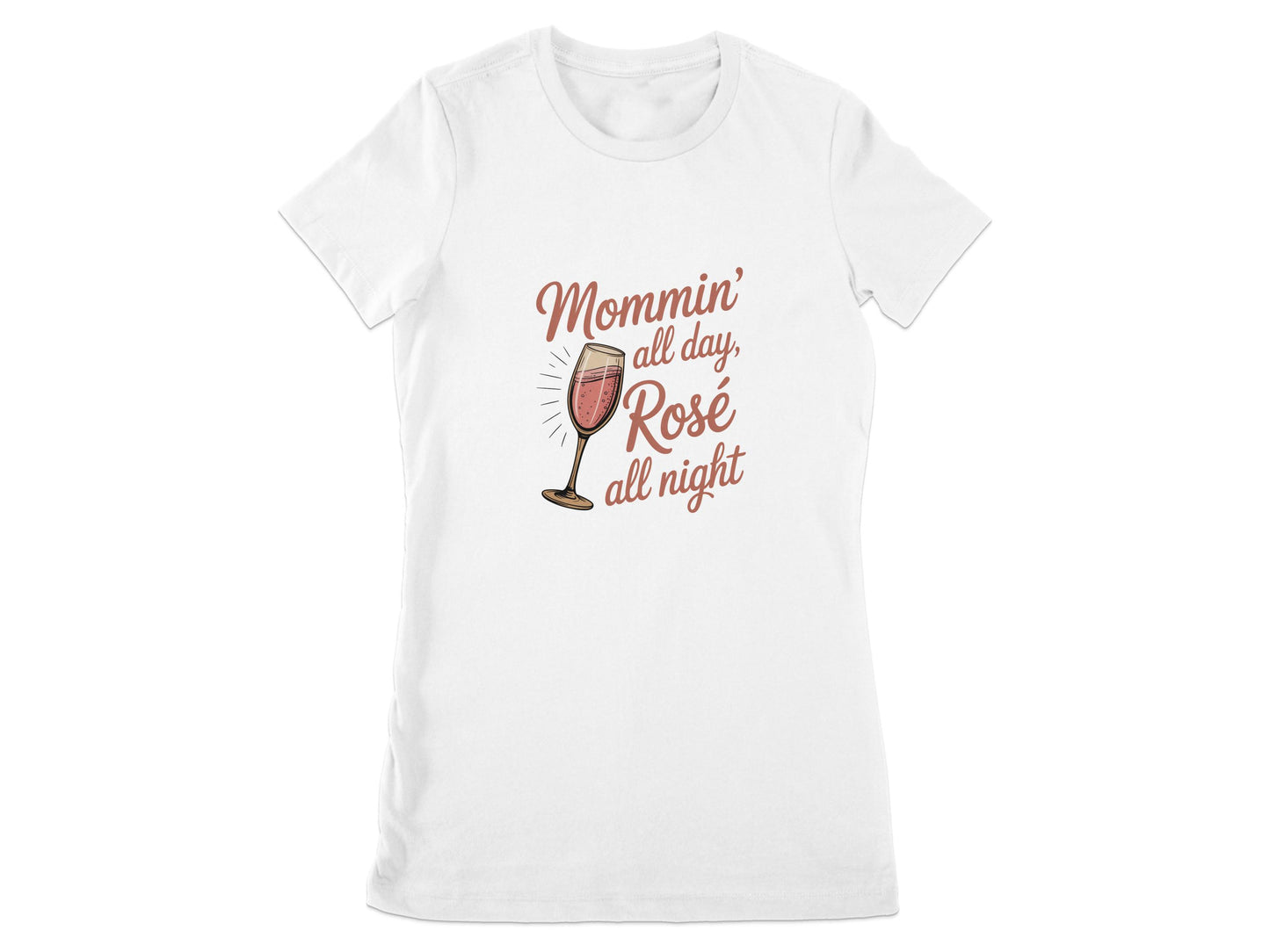 Mommin' all day Rosé all night shirt product type