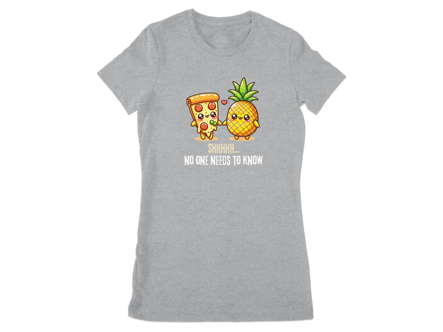 Shhh No One Needs to Know Cute Funny Graphic T-Shirt product