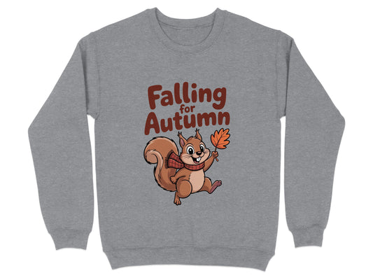 Falling for Autumn Grey Sweatshirt product type