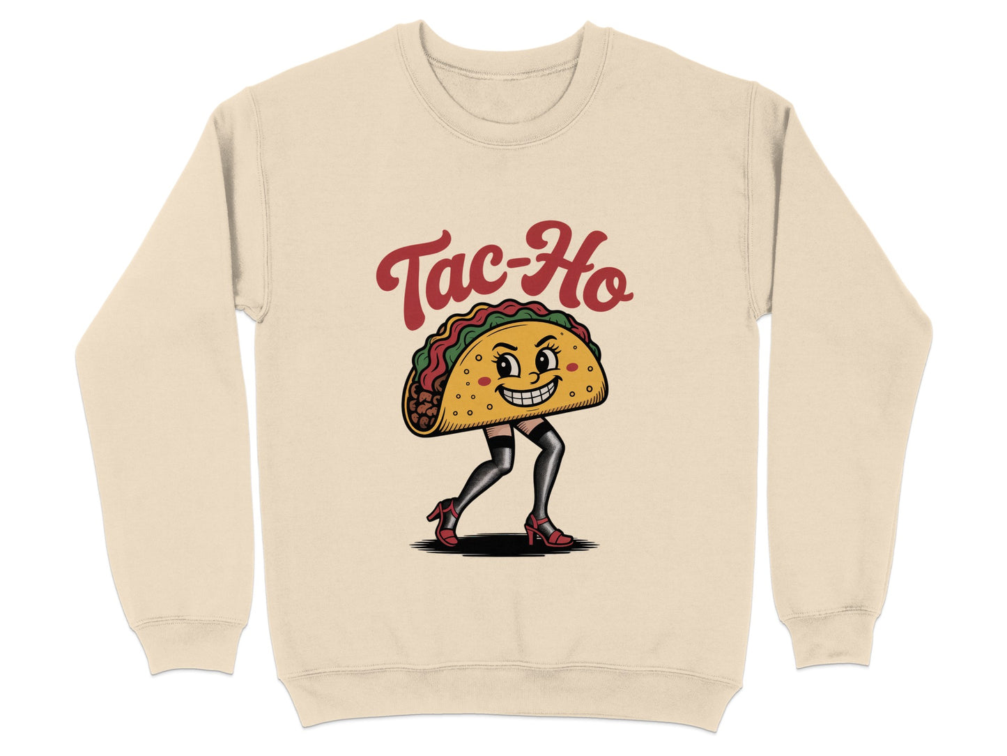 Tac-Ho Taco Cartoon Character Sweatshirt product