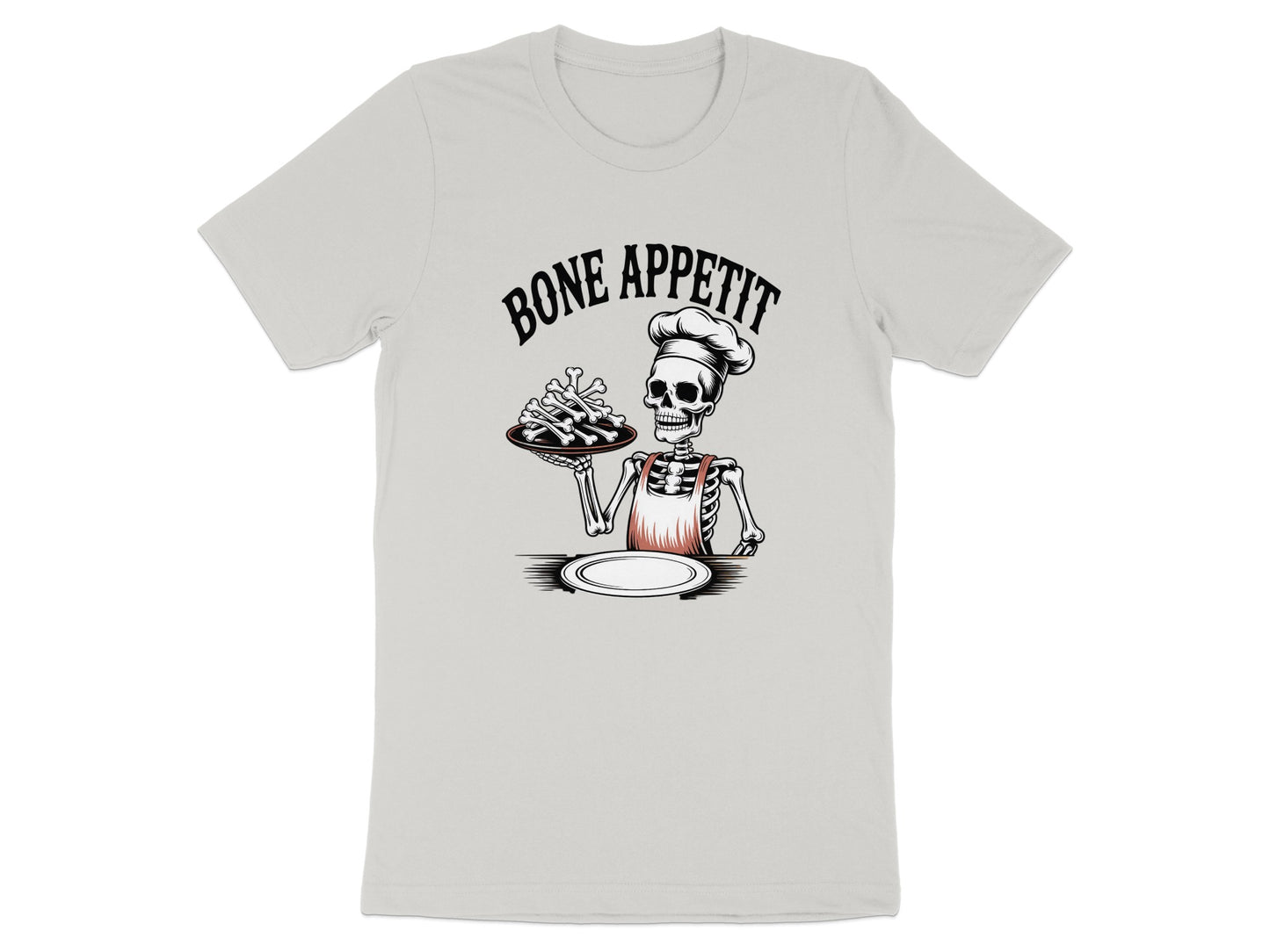Bone Appetite Skeleton Chef Graphic T-Shirt product