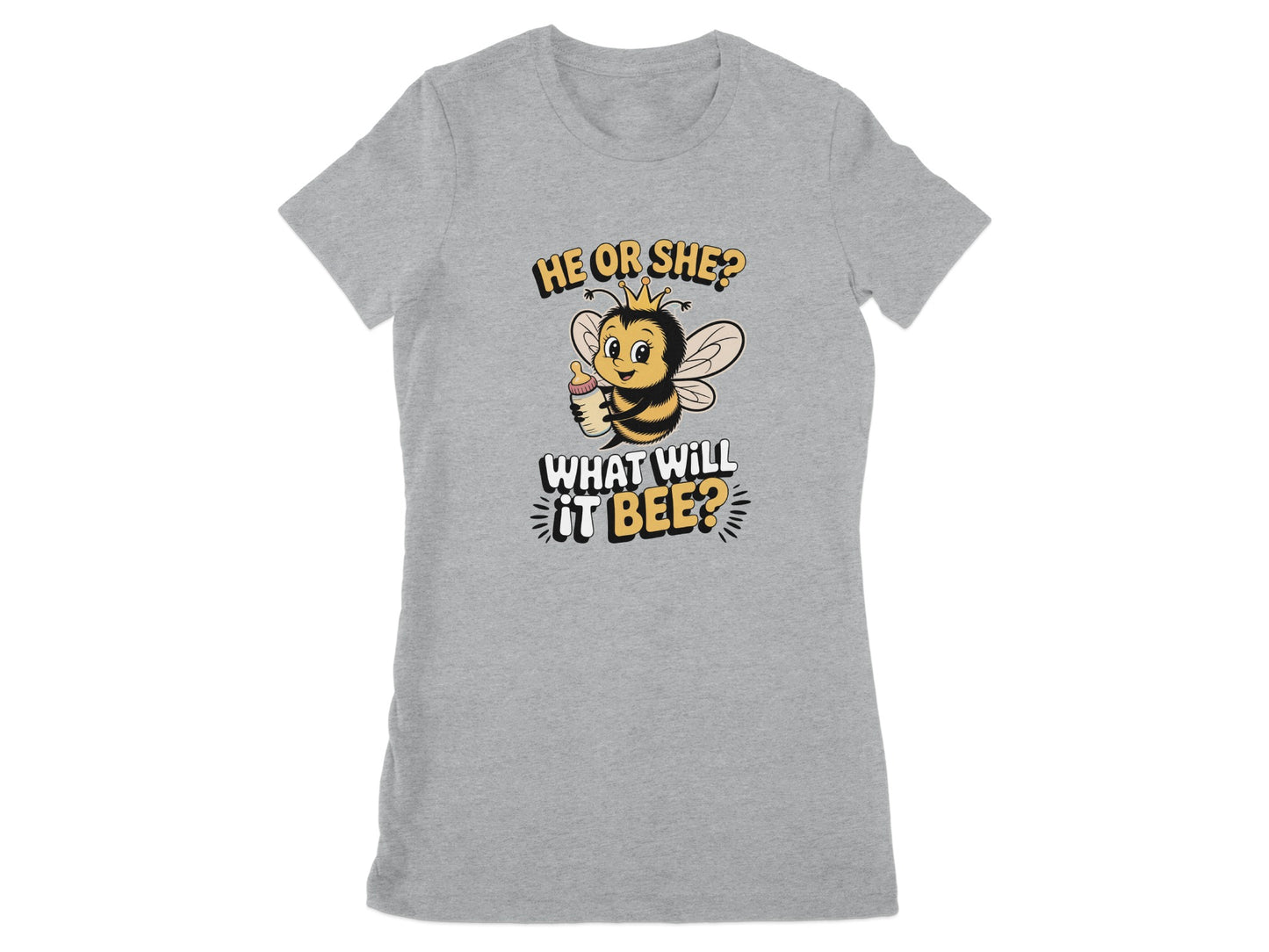 He Or She What Will It Bee Graphic T-Shirt product type