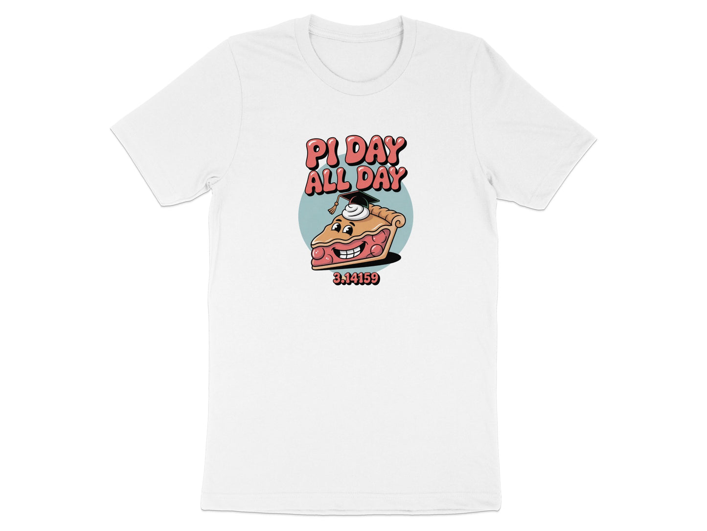 Pi Day All Day 3.14159 Graphic Tee Shirt product