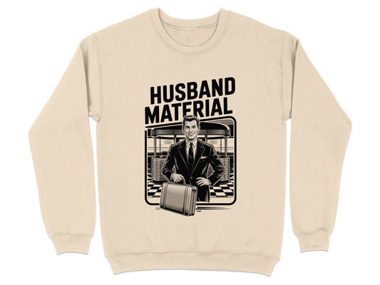 Husband Material Graphic Sweatshirt product