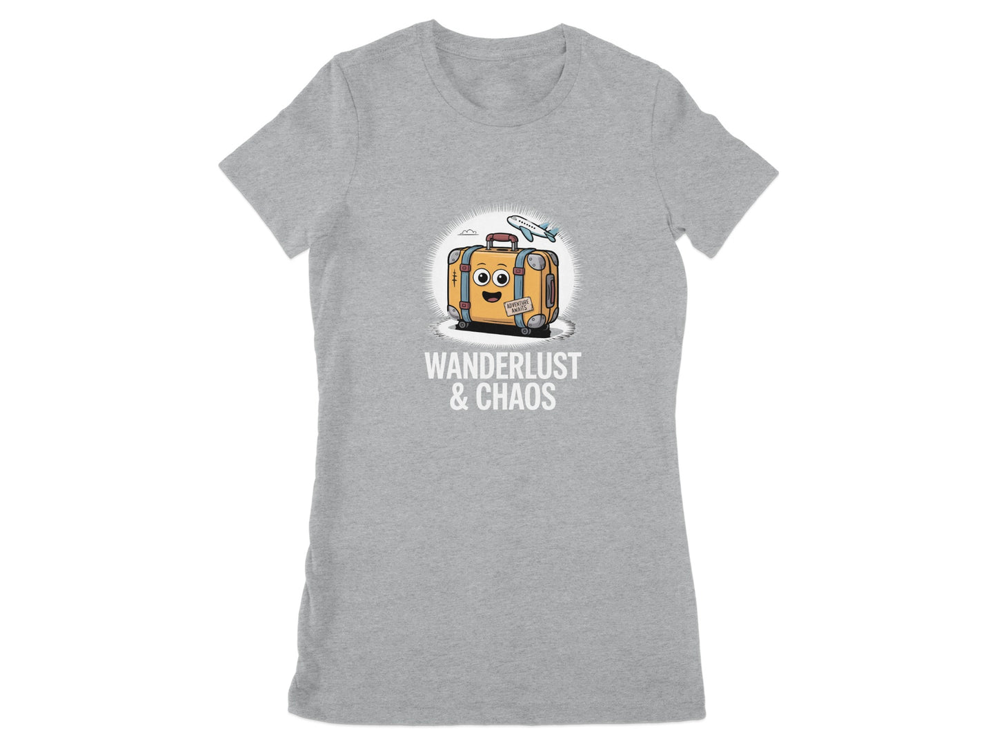 Wanderlust And Chaos Graphic Printed T-shirt product