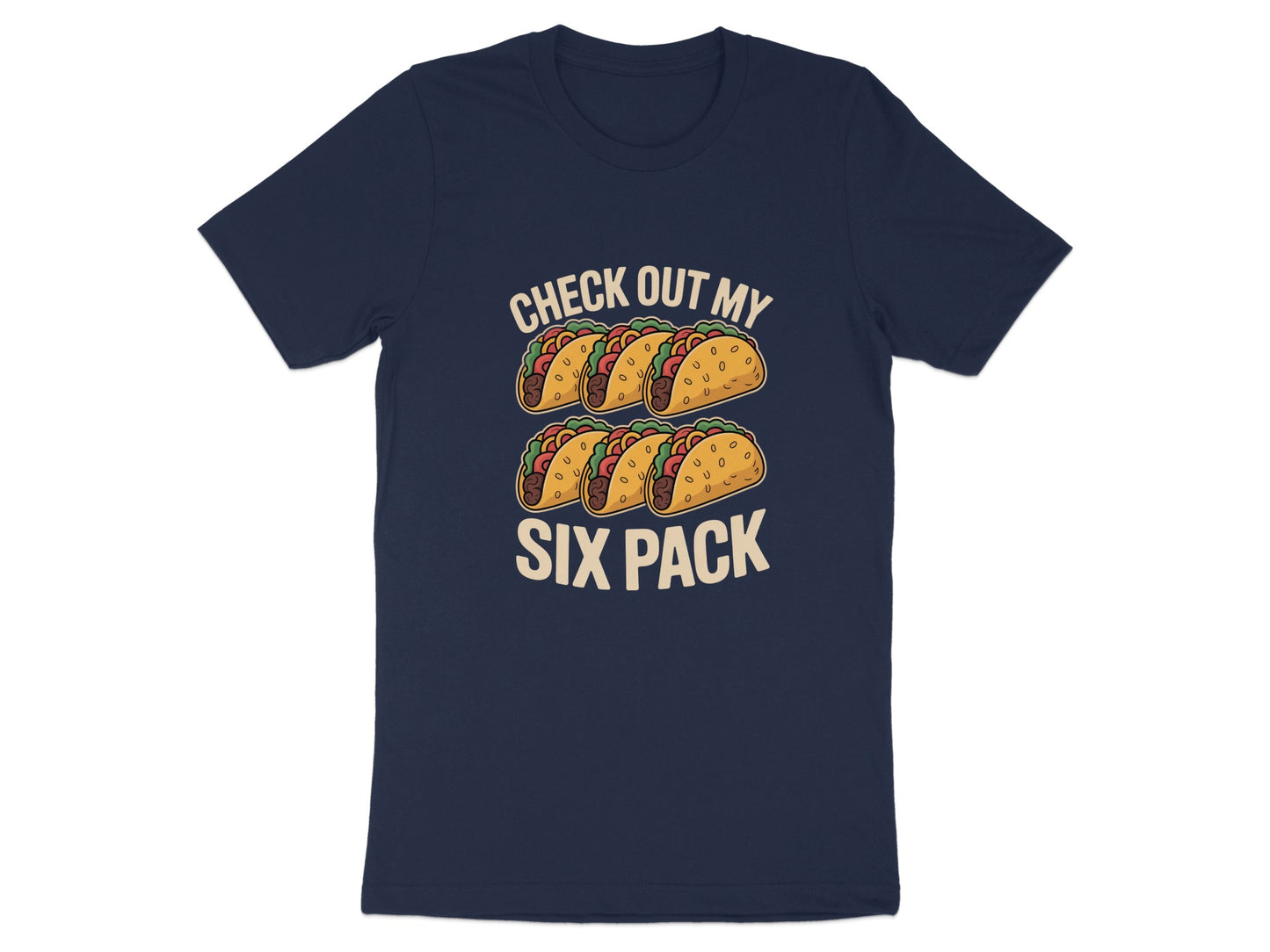 Check Out My Six Pack Tacos Graphic T-Shirt product