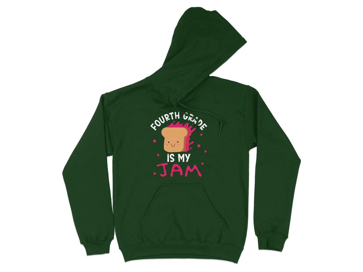 Fourth Grade Is My Jam Toast Graphic Hoodie product