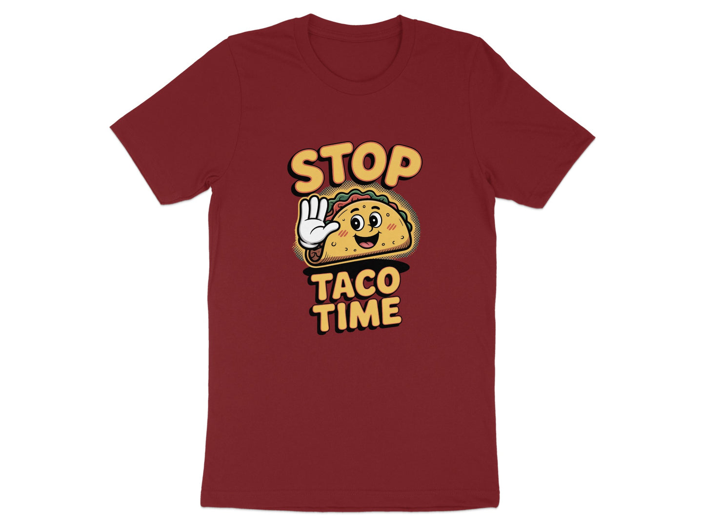 Stop Taco Time Graphic Tee Shirt product