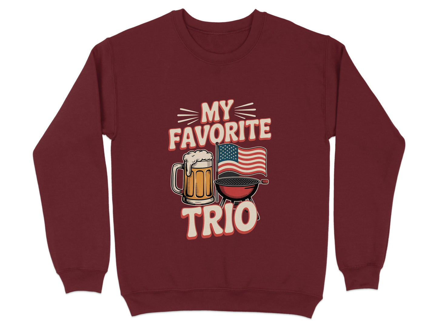 My Favorite Trio Graphic Sweatshirt Product Type