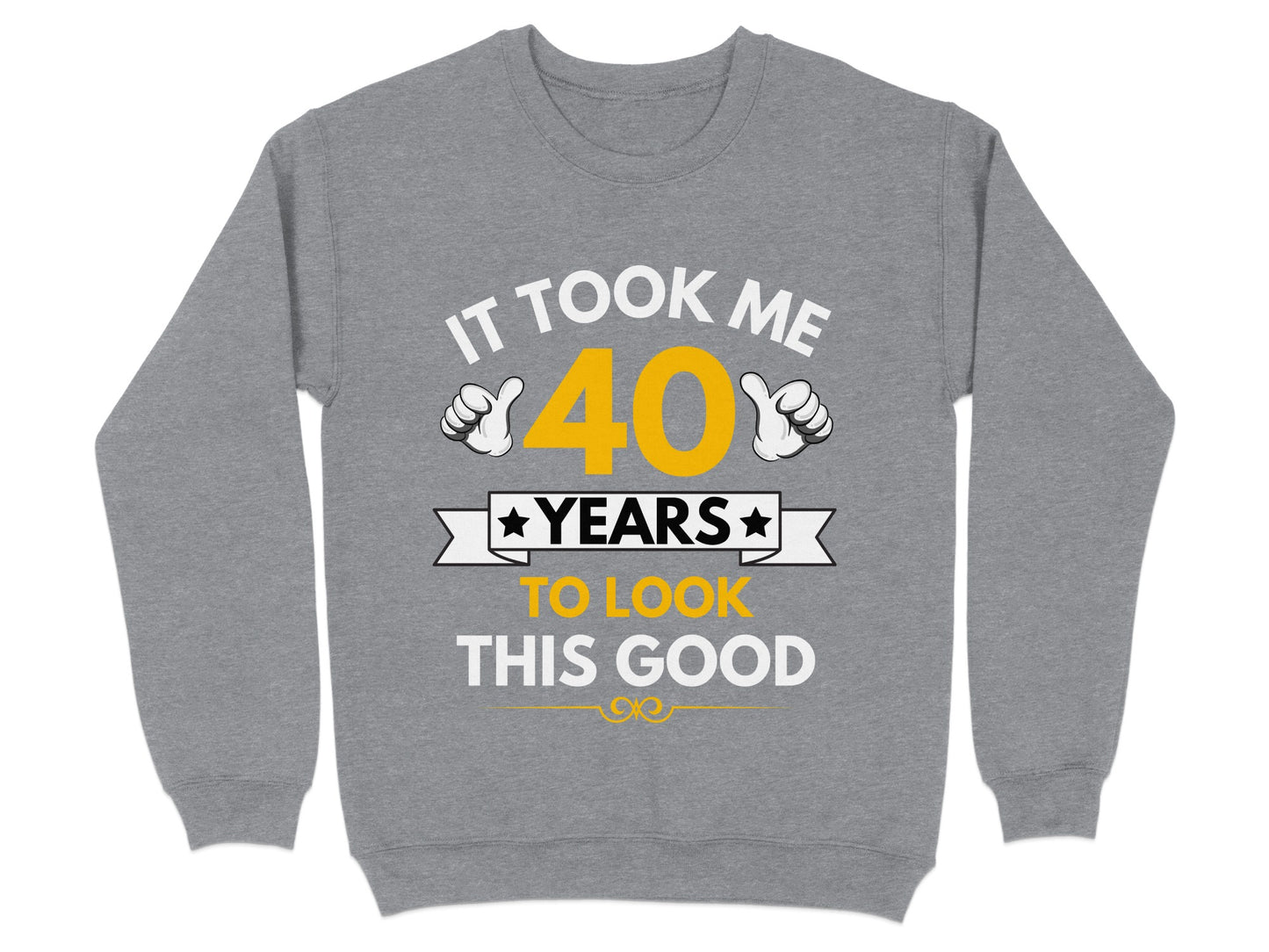 Celebratory 40th Birthday Sweatshirt Perfect Gift product
