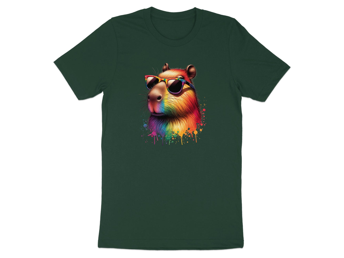 Cool Capybara with Sunglasses Stylish Graphic Tee product