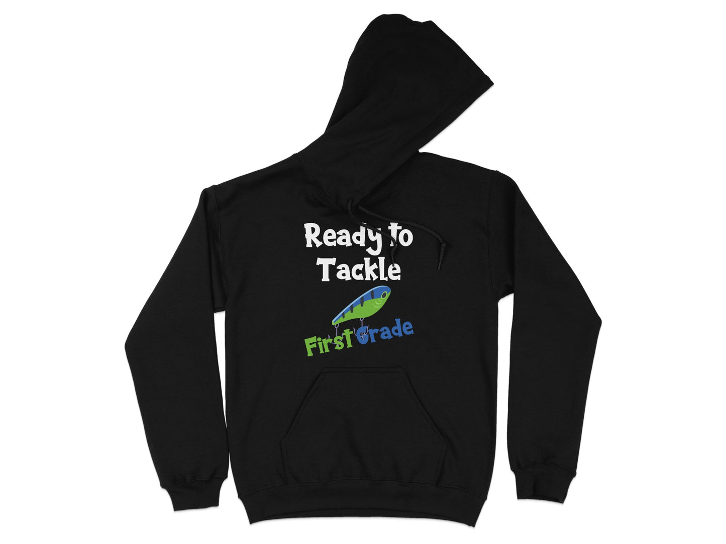 Ready to Tackle First Grade Graphic Hoodie product