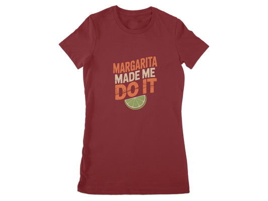 Margarita Made Me Do It Graphic T Shirt product type
