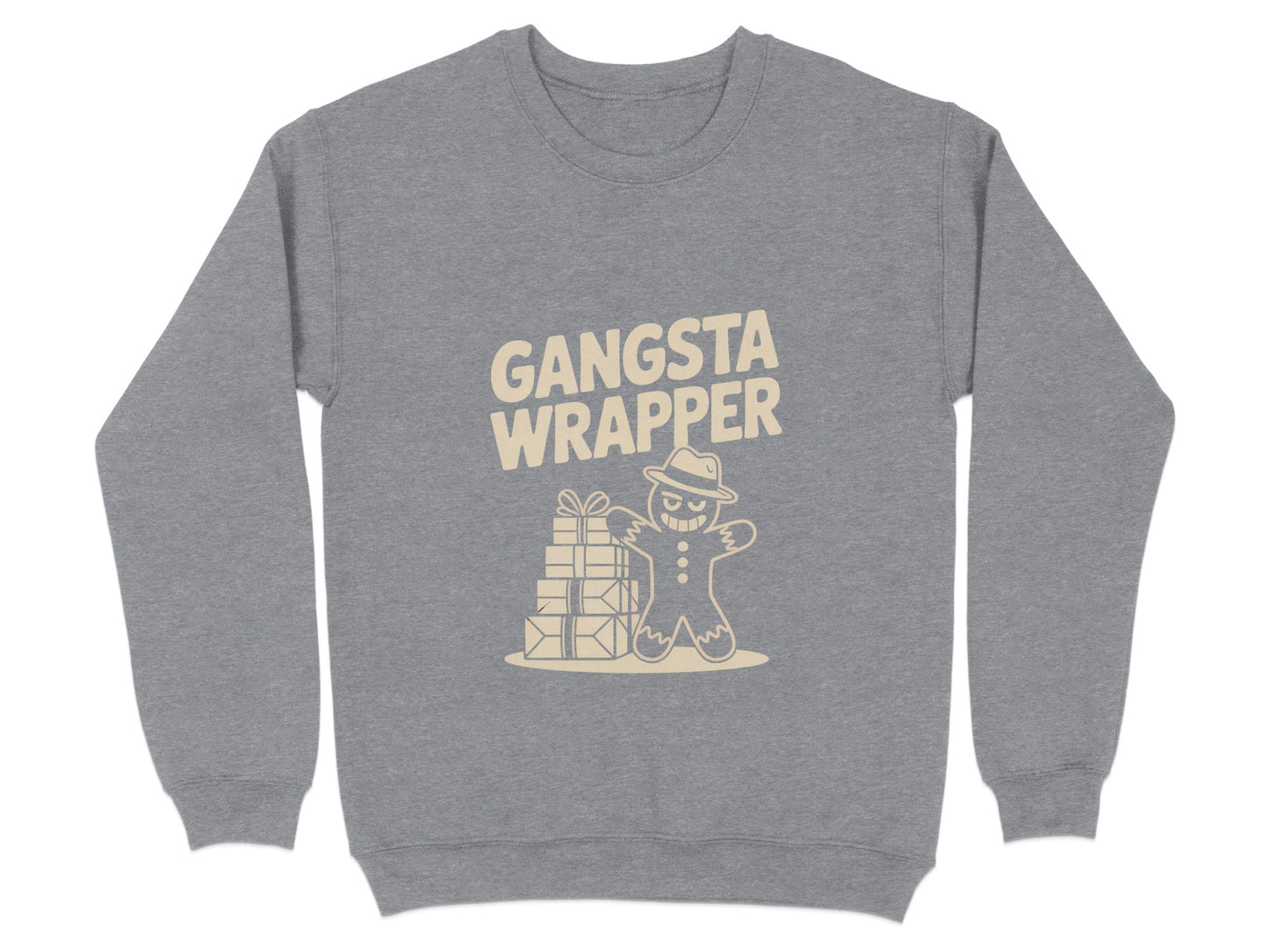 Gangsta Wrapper Gingerbread Sweater product