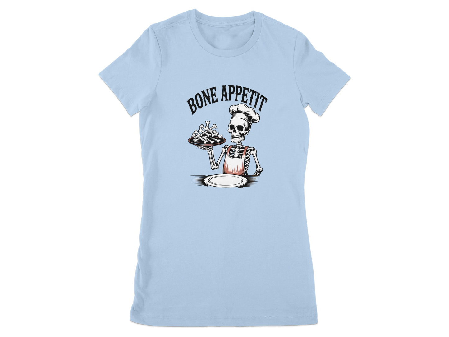 Bone Appetit Skeleton Chef Graphic T-Shirt product
