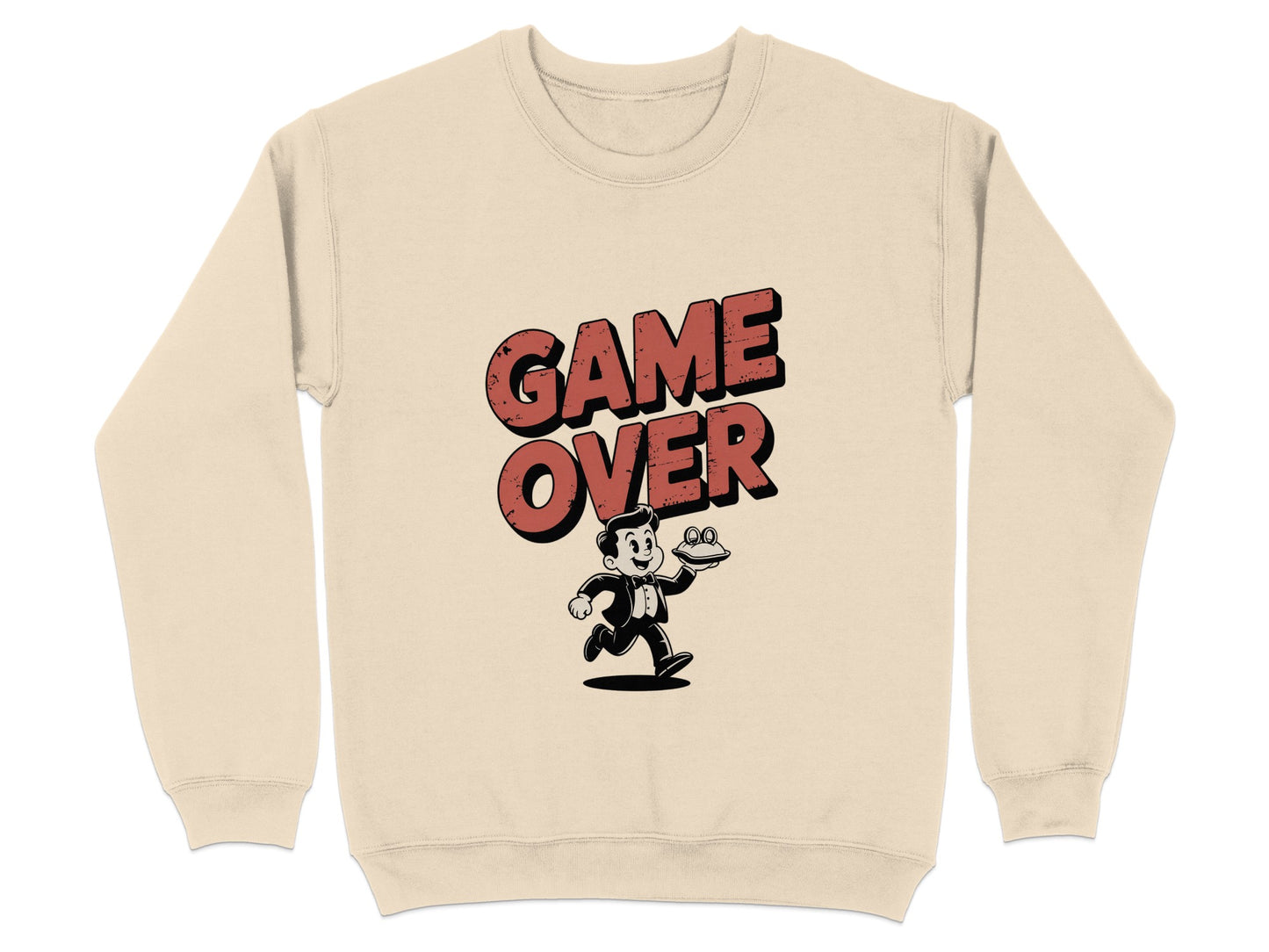 Game Over Graphic Printed Sweatshirt product
