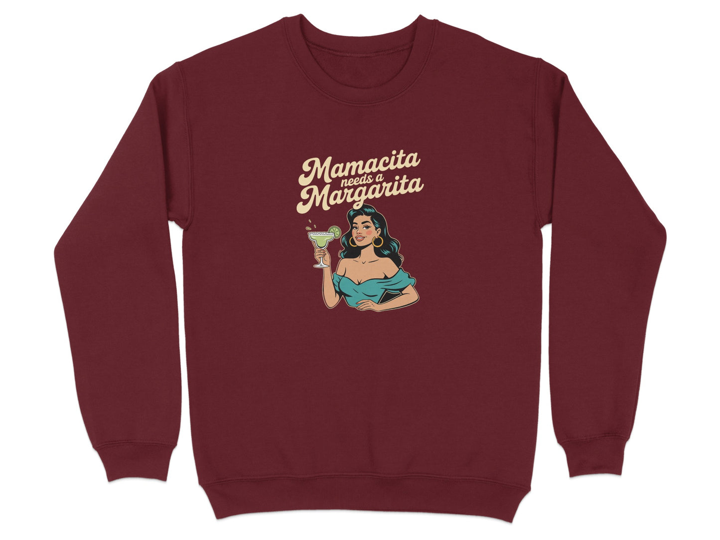 Mamacita Needs a Margarita Graphic Sweatshirt product type