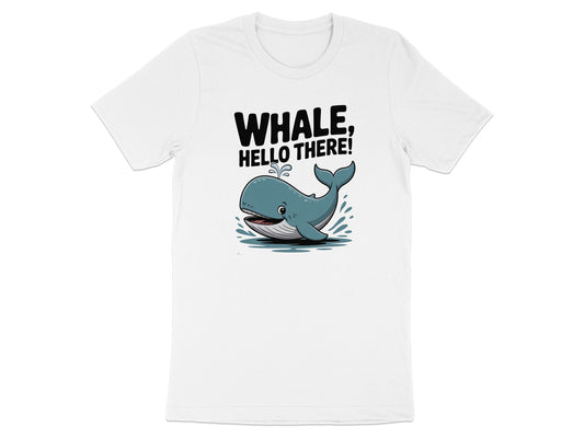 Whale Hello There Graphic White T-Shirt product
