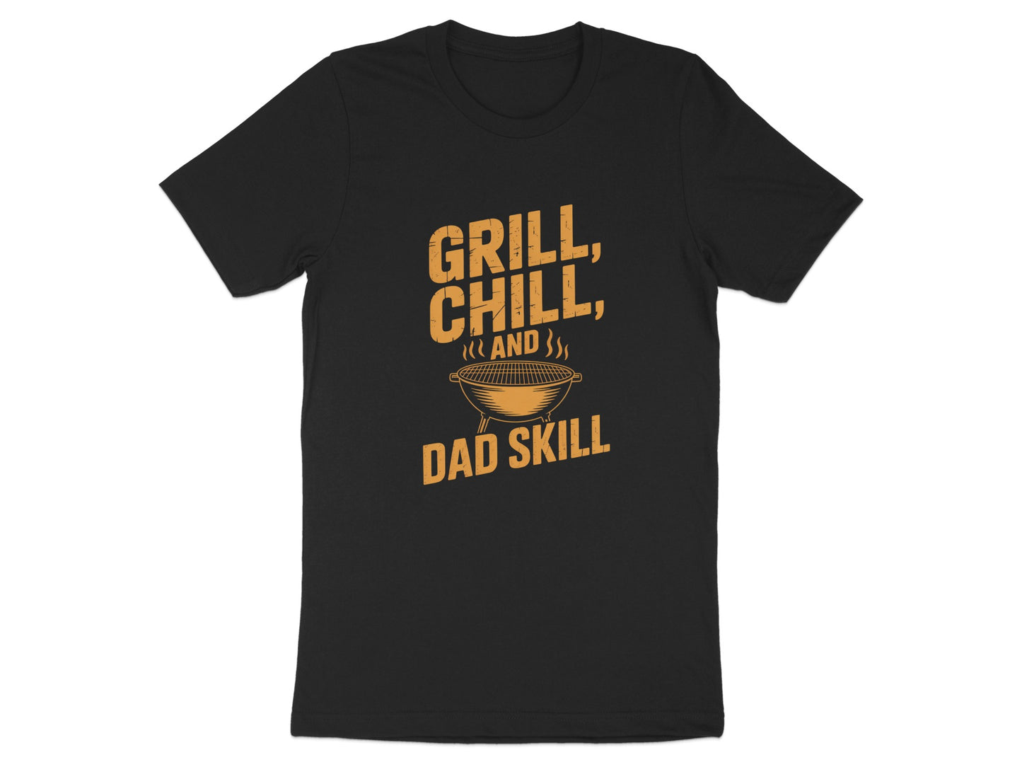 Grill Chill And Dad Skill Graphic T-Shirt product type