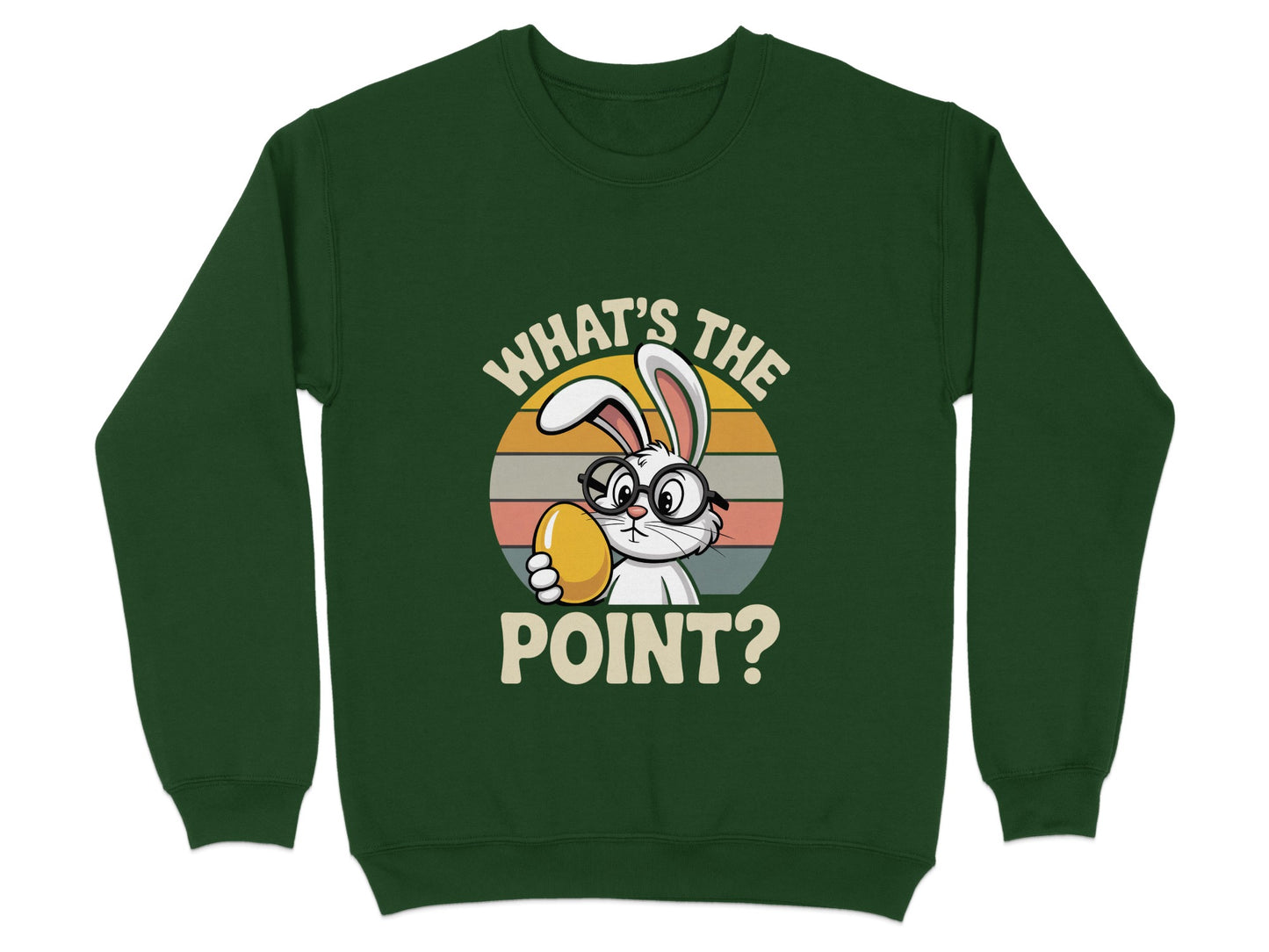 What's The Point Bunny Sweatshirt product type