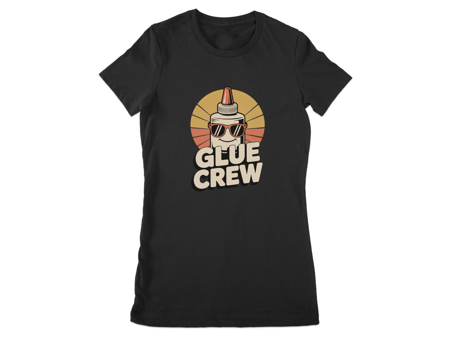 Glue Crew Graphic T-Shirt Funny Novelty Top product type