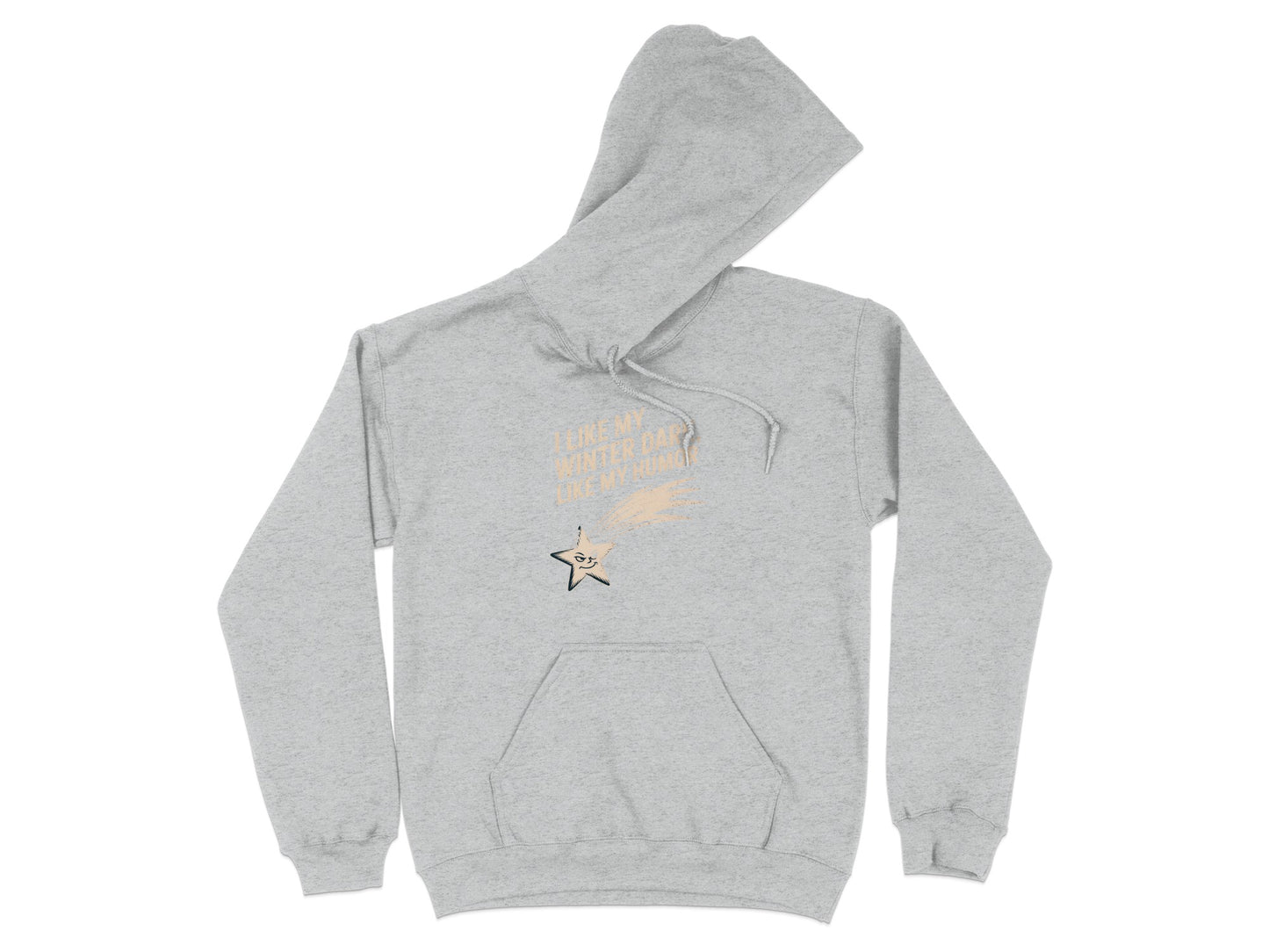 Dreamy Winter Day Cozy Hooded Sweatshirt product type