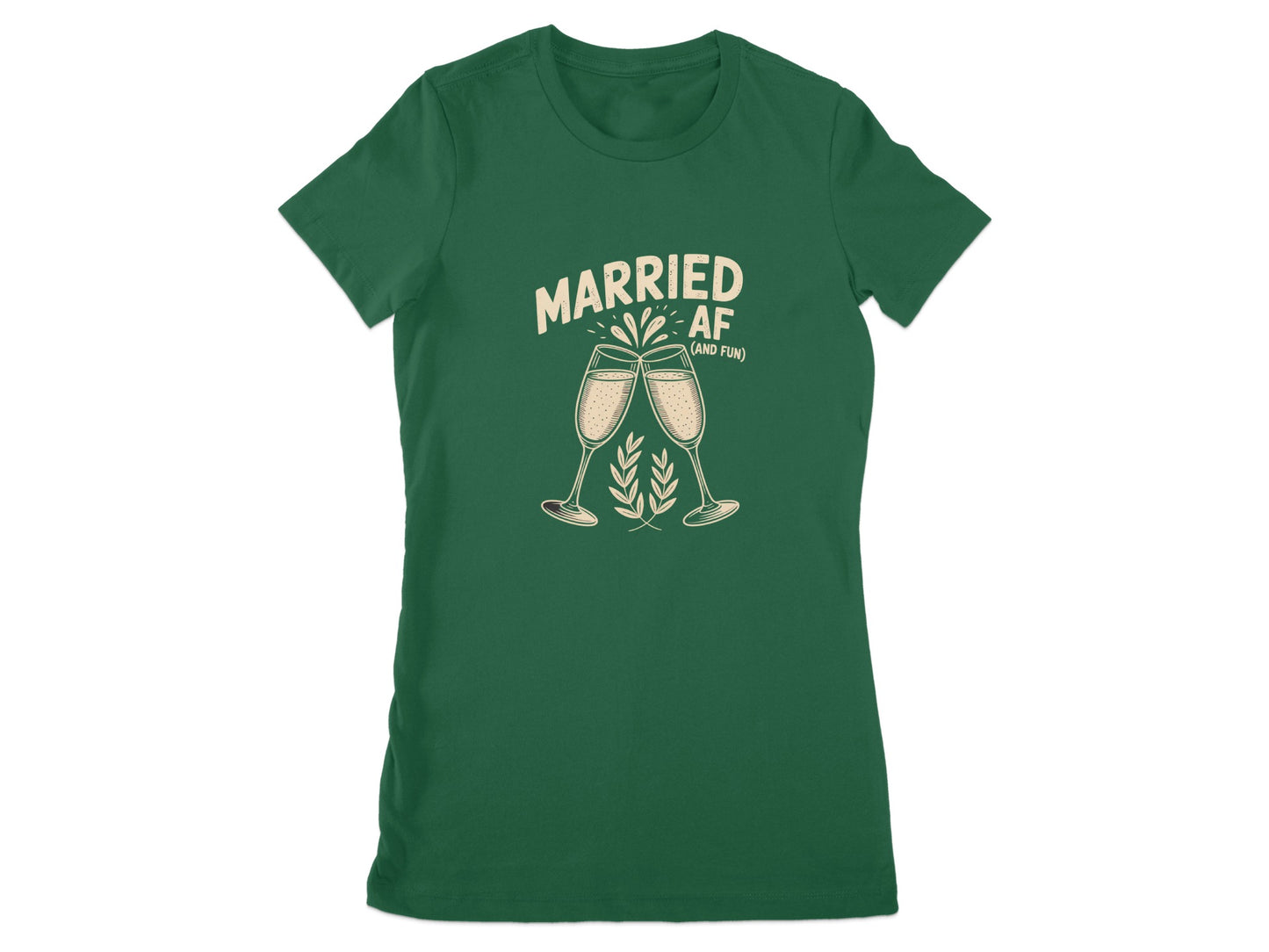 Married AF Cheers Graphic Tee Shirt product