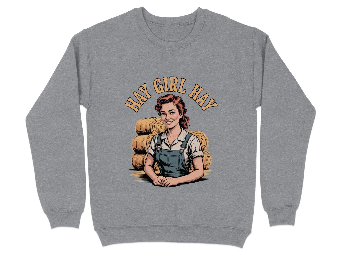 Hay Girl Hay Graphic Sweatshirt product type