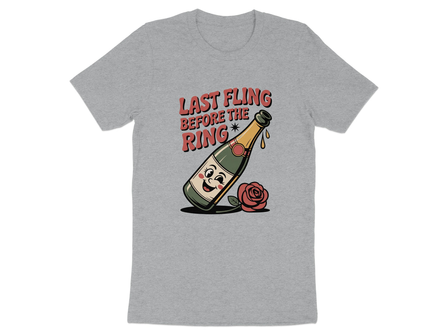 Last Fling Before The Ring Graphic T-Shirt product