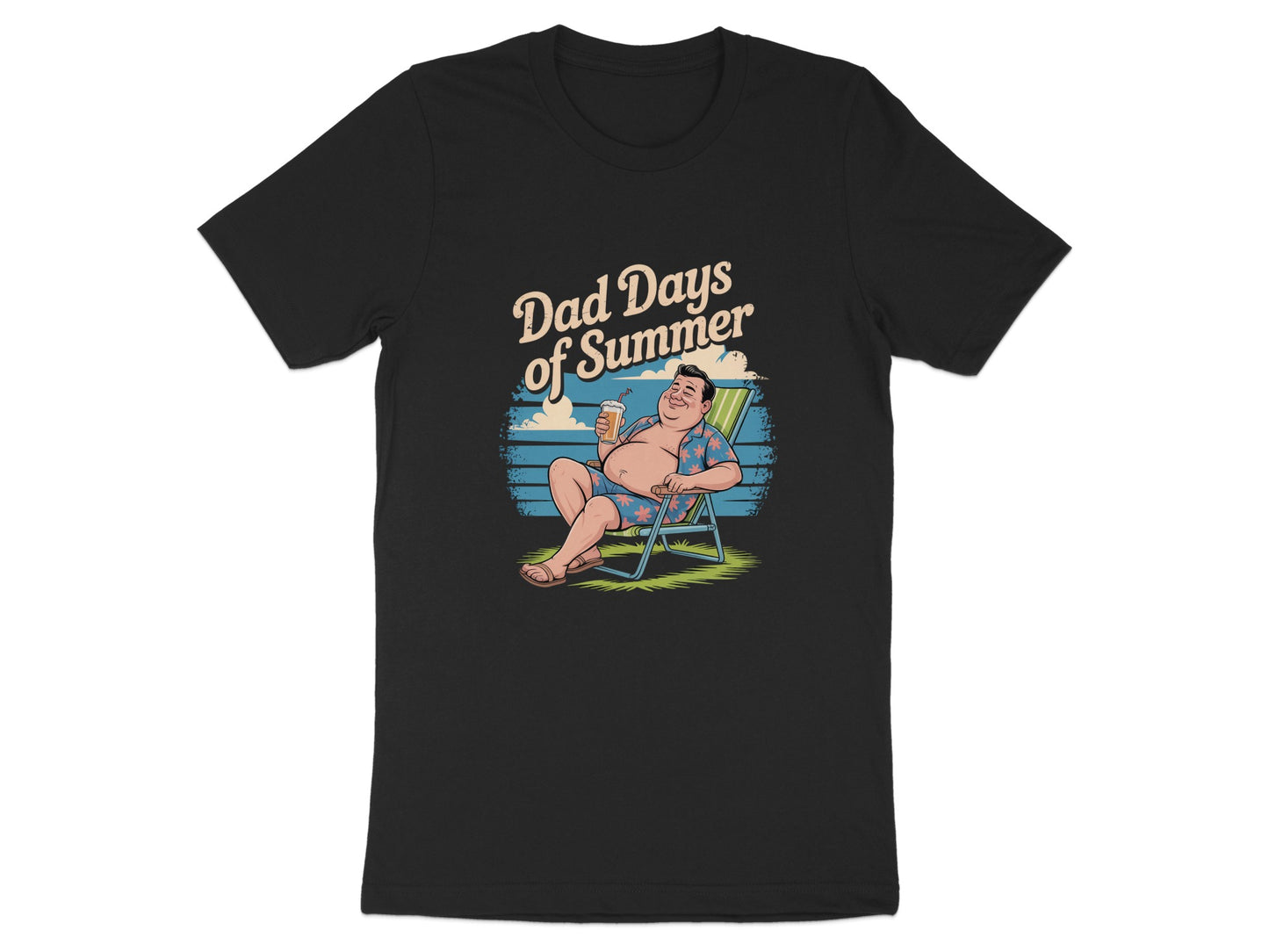 Dad Days of Summer Relaxing Graphic T-Shirt product type