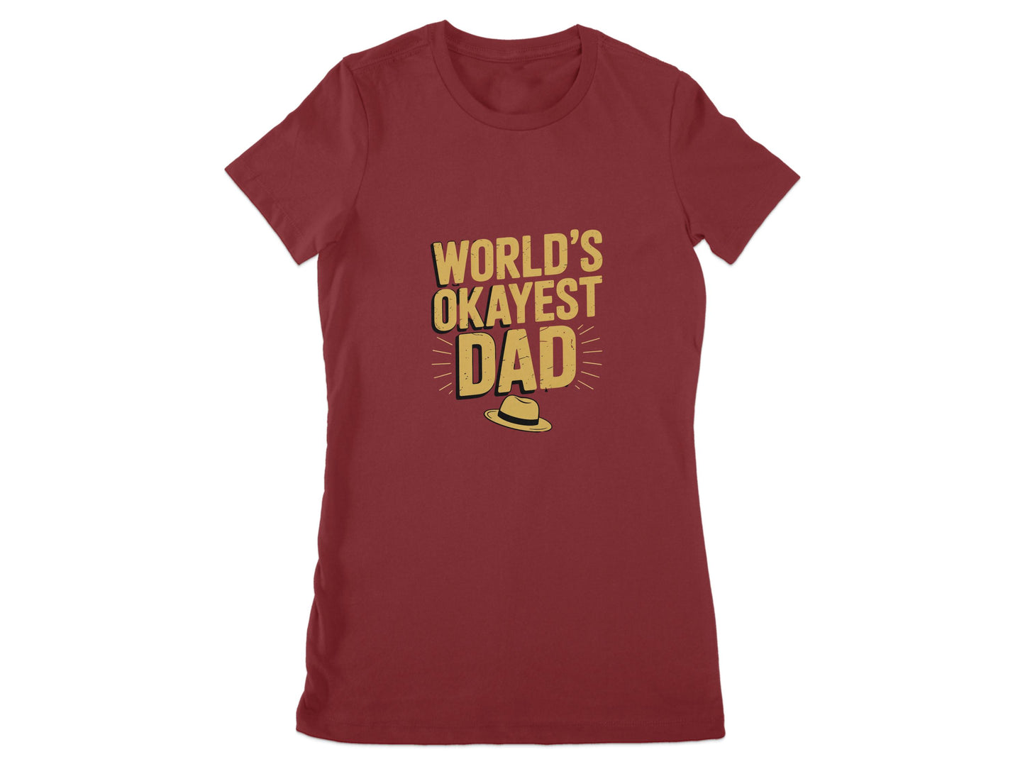 World's Okayest Dad Graphic T-shirt product