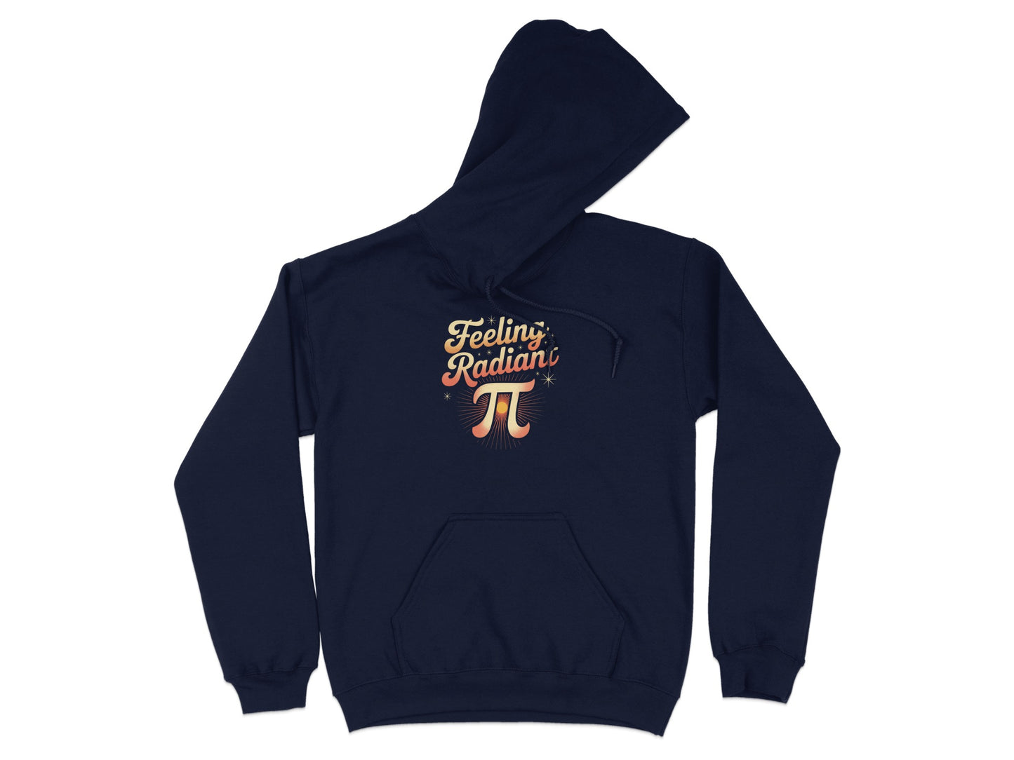 Feeling Radiant Pi Symbol Printed Hoodie product