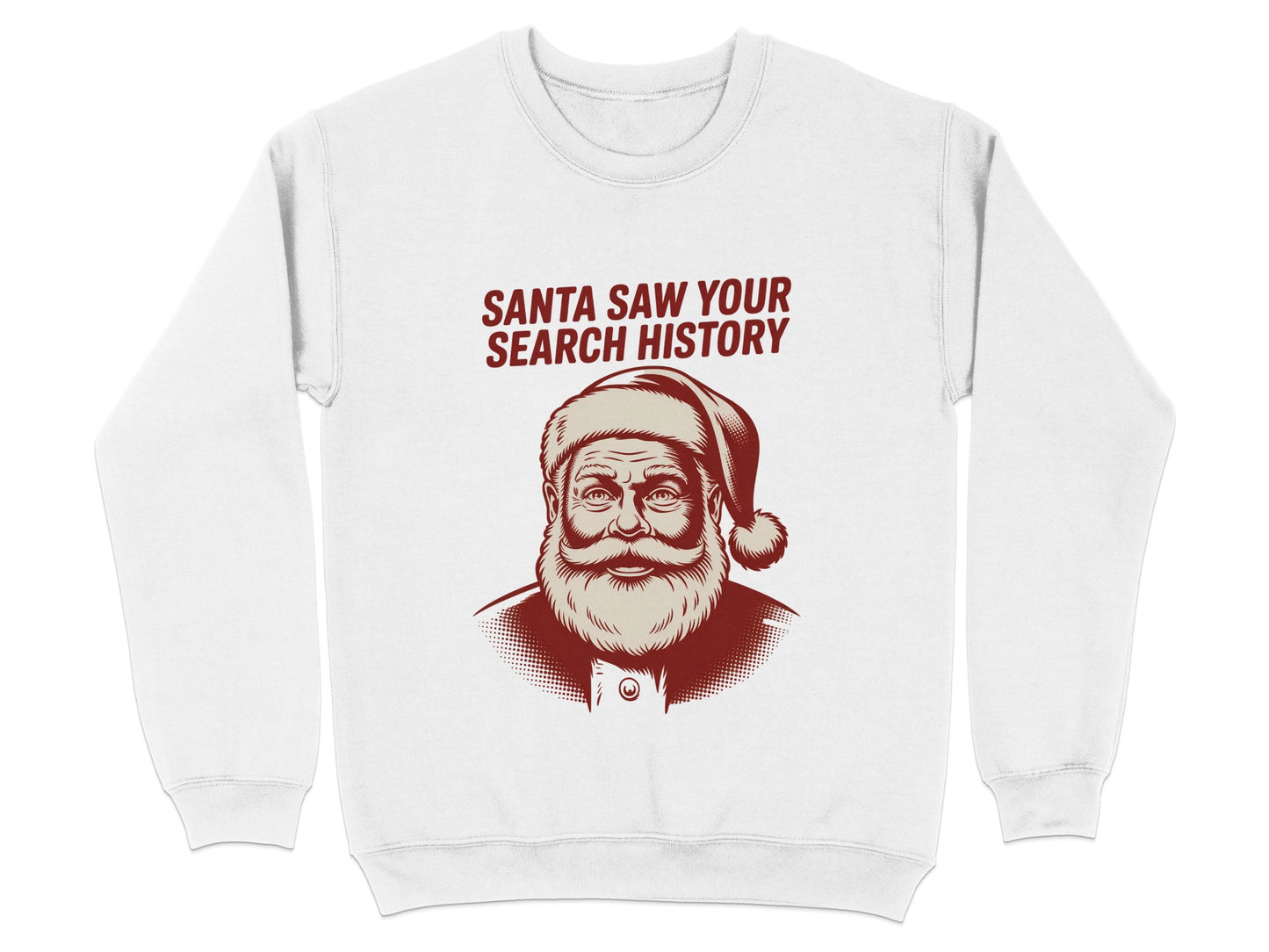 Funny Santa Saw Your Search History Sweatshirt product type