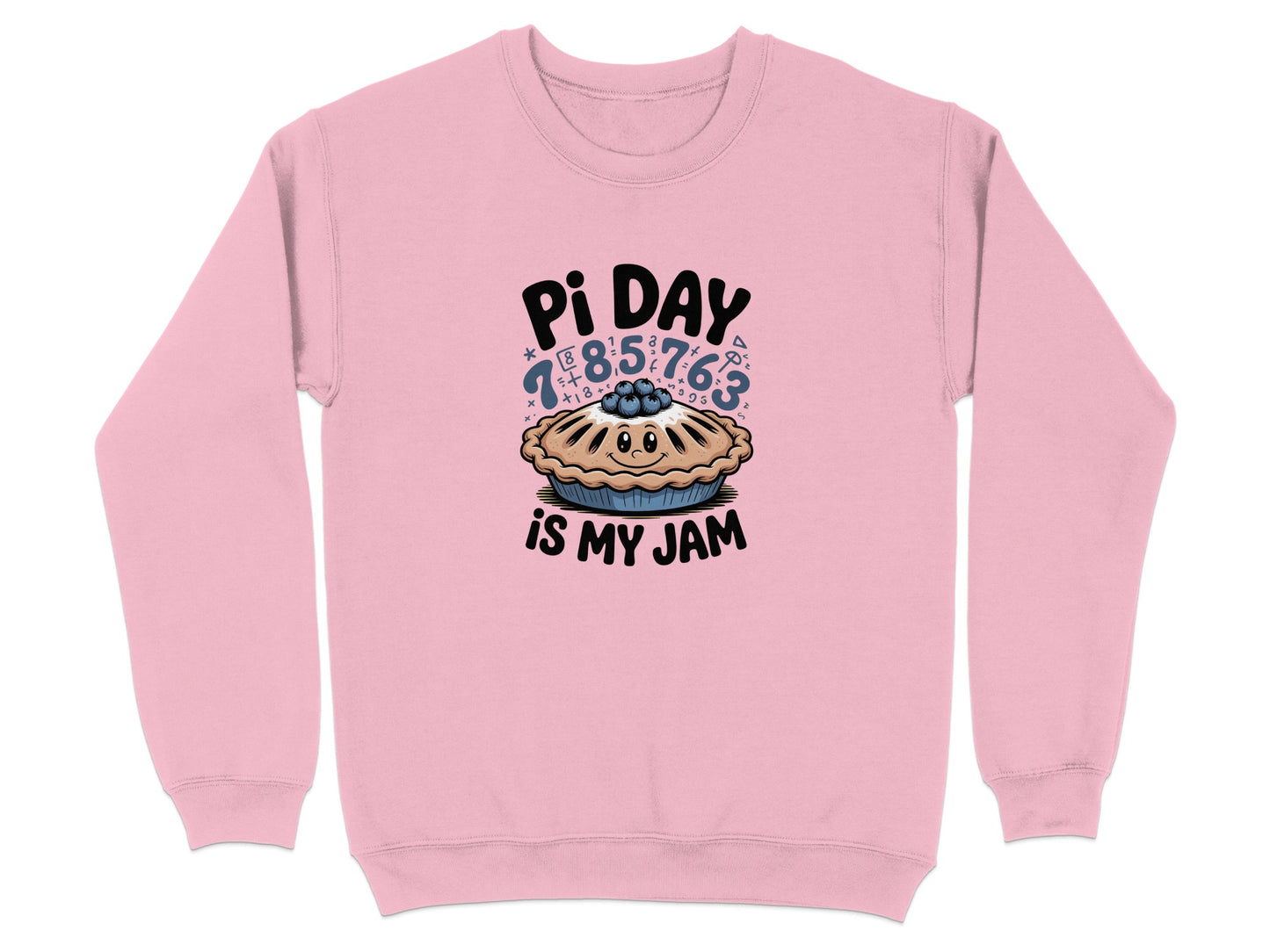 Pi Day Is My Jam Funny Math Sweatshirt product type