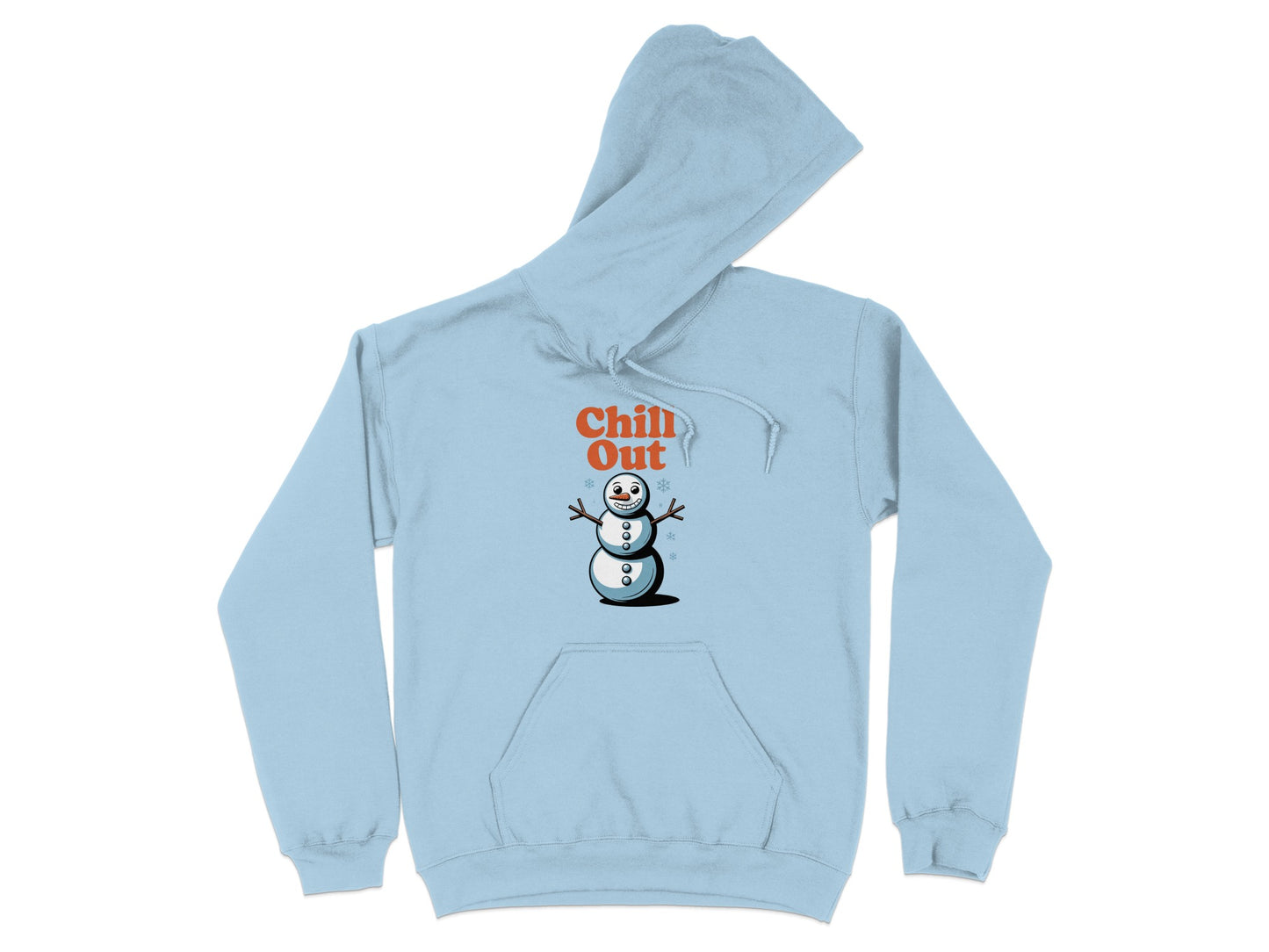 Chill Out Snowman Graphic Hoodie product